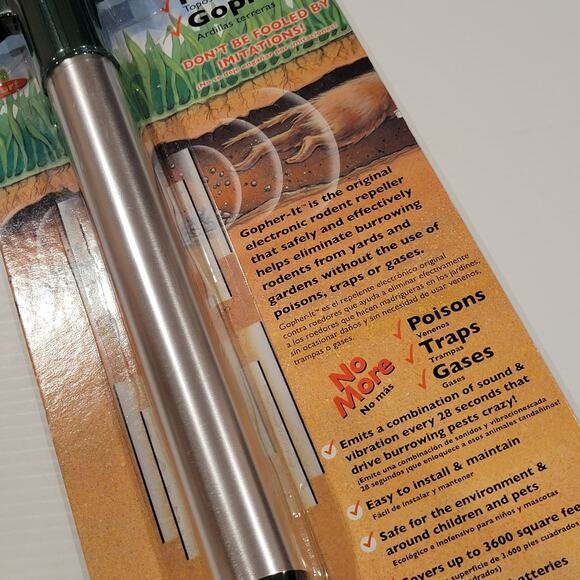 gopher-it By Exhart (Gopher Removal Tool) New, sealed. - Picture 3 of 13